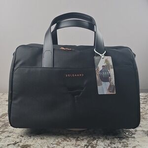 Solgaard Voyager Ballistic Touch of Rose Duffel Bag Black Travel Weekender NEW